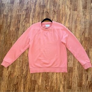 Everlane The Classic French Terry Sweatshirt M Rust Red 100% Cotton Casual Cozy